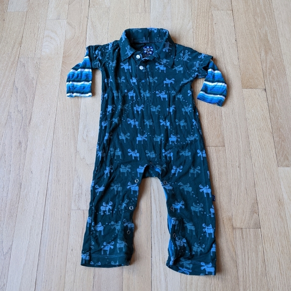 Kickee Pants Romper size 6-12 months - Picture 1 of 4